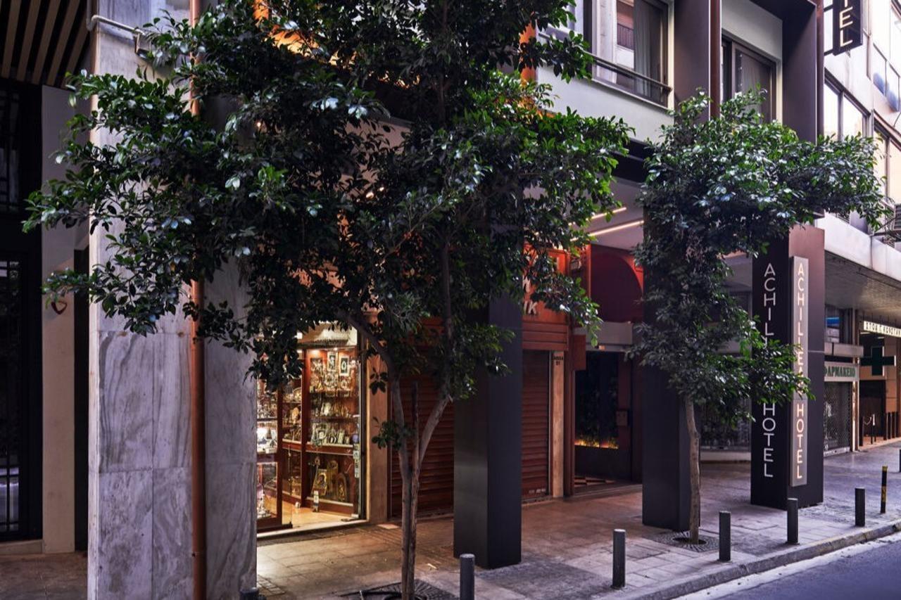 Hotel Achilleas Athen Exterior foto