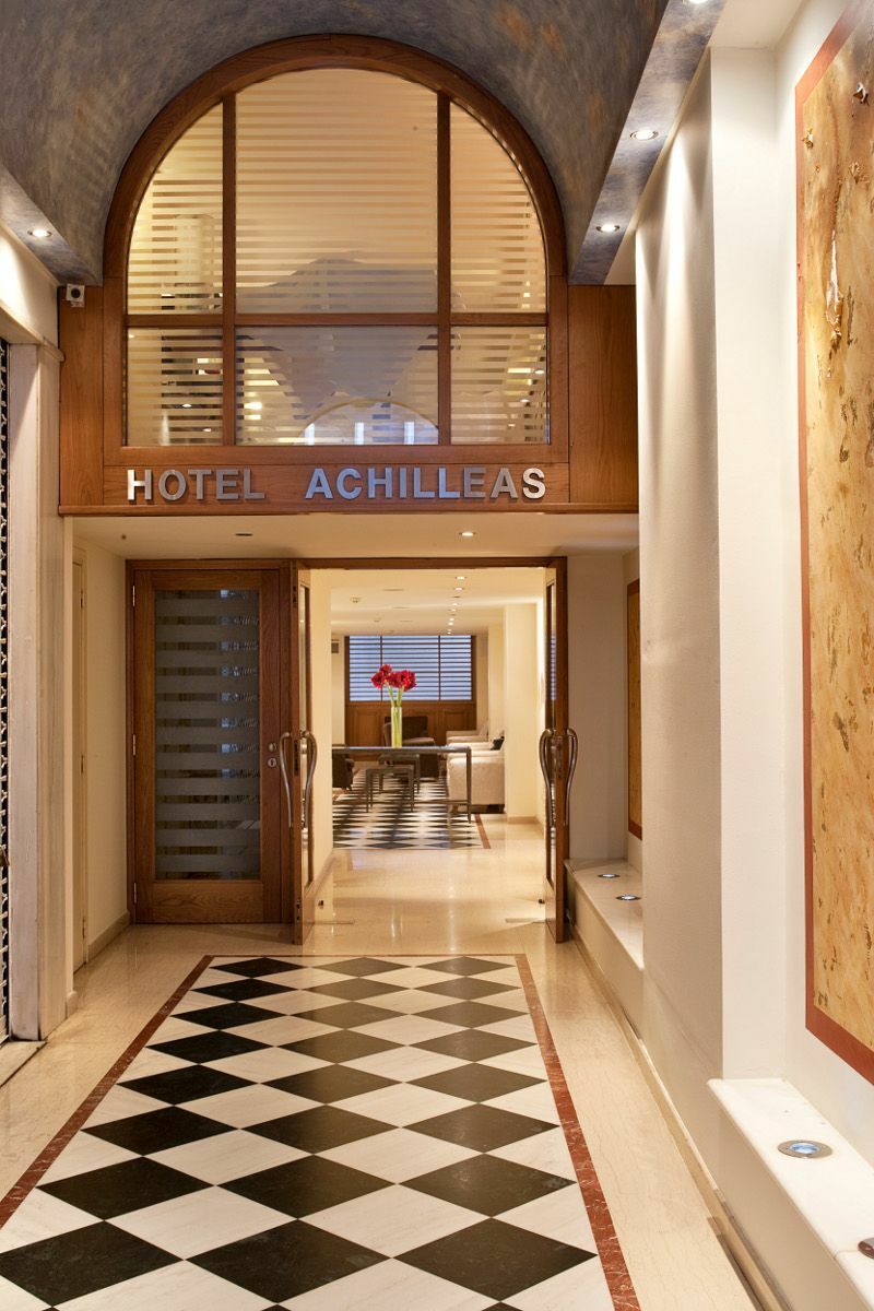 Hotel Achilleas Athen Exterior foto